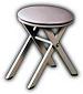 Portable Basic Dental Field Stool With Scissors Base
